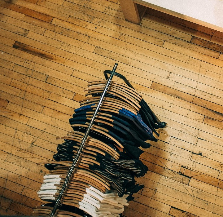 boutique clothing rack shop